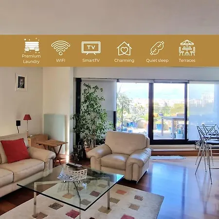 Apartamento Duplex Double Terrasses 4p París